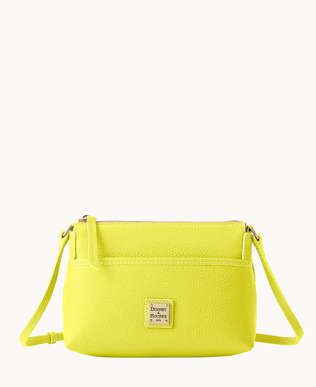 Lucca Leather Ginger Crossbody