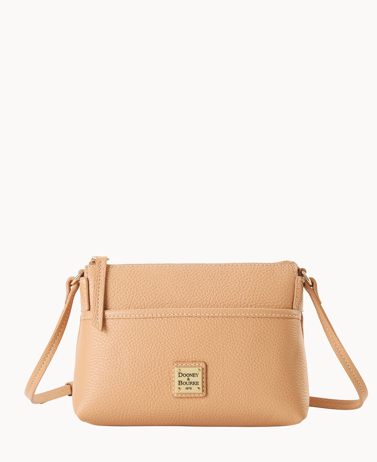 Lucca Leather Ginger Crossbody
