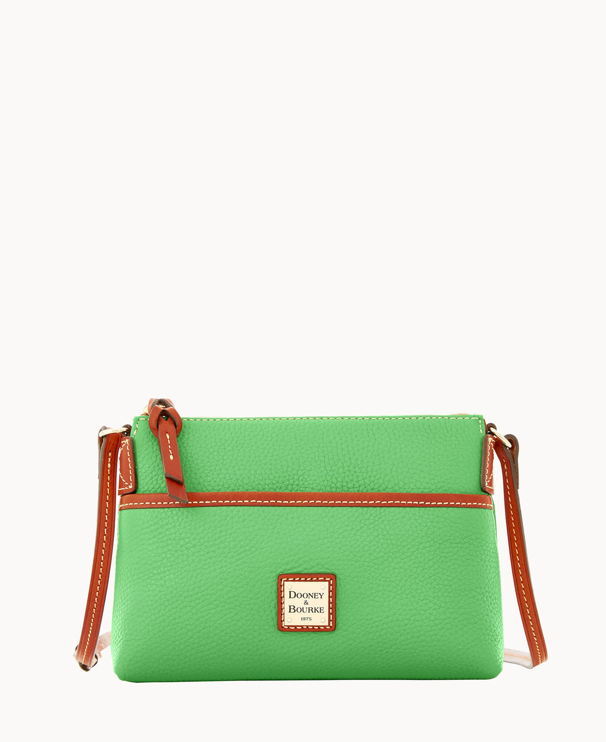 Pebble Grain Ginger Crossbody