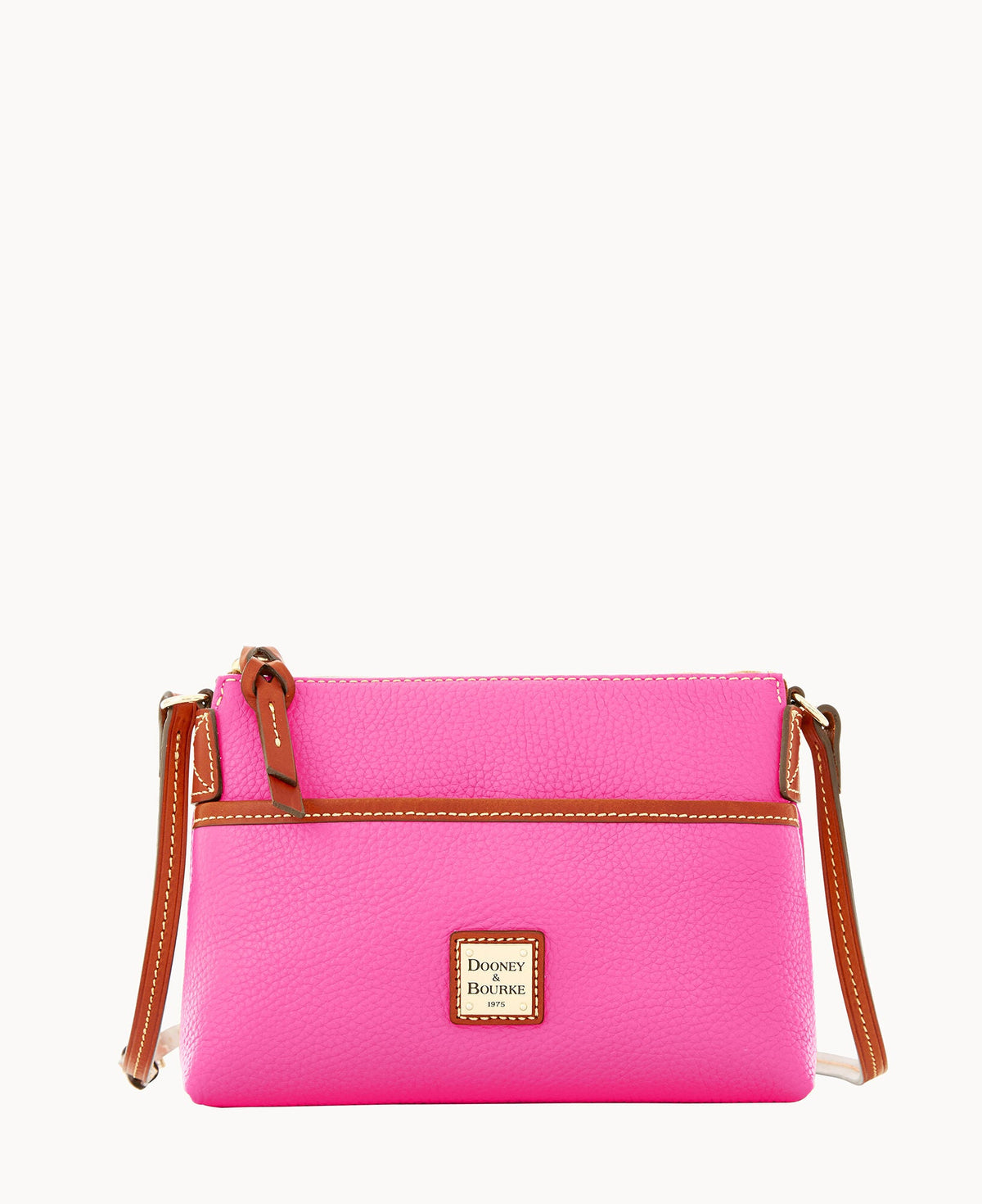 Pebble Grain Ginger Crossbody