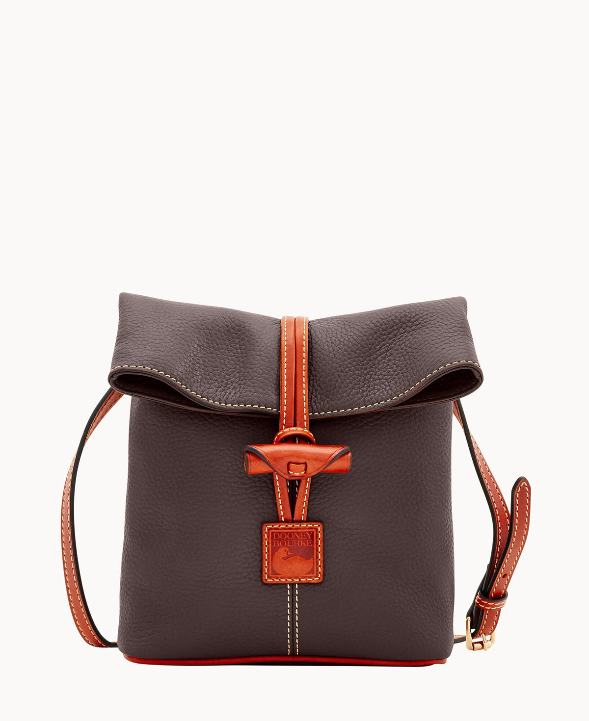 Pebble Grain Toggle Crossbody