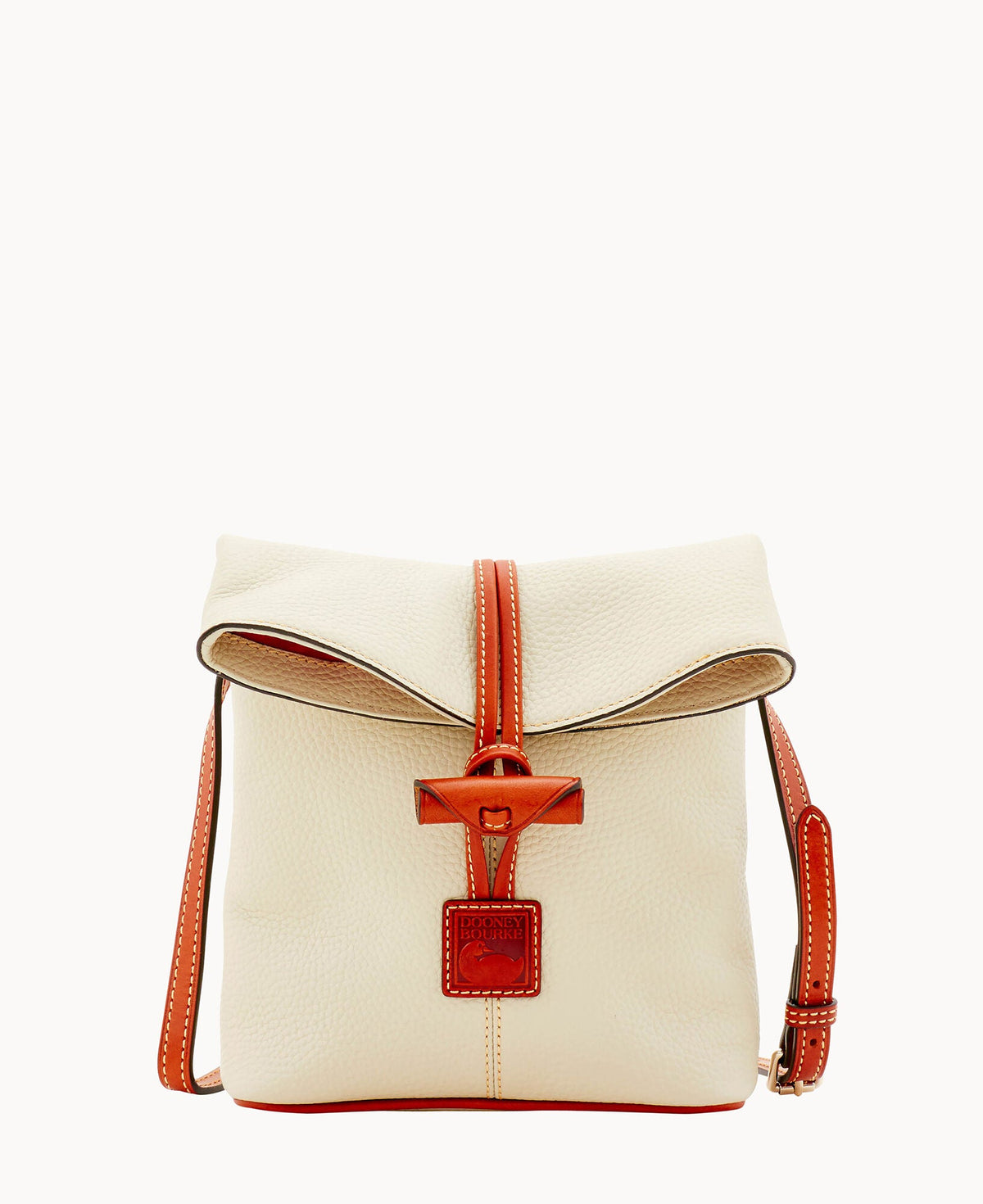 Pebble Grain Toggle Crossbody