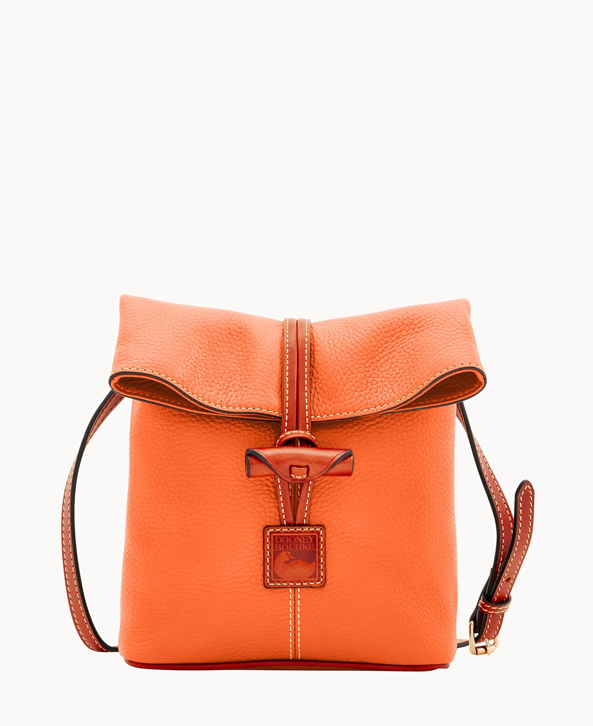 Pebble Grain Toggle Crossbody