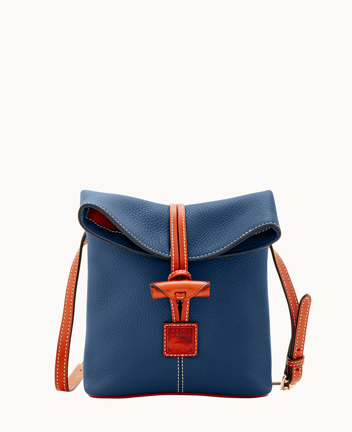 Pebble Grain Toggle Crossbody