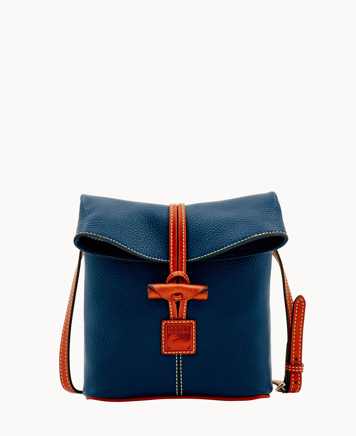 Pebble Grain Toggle Crossbody