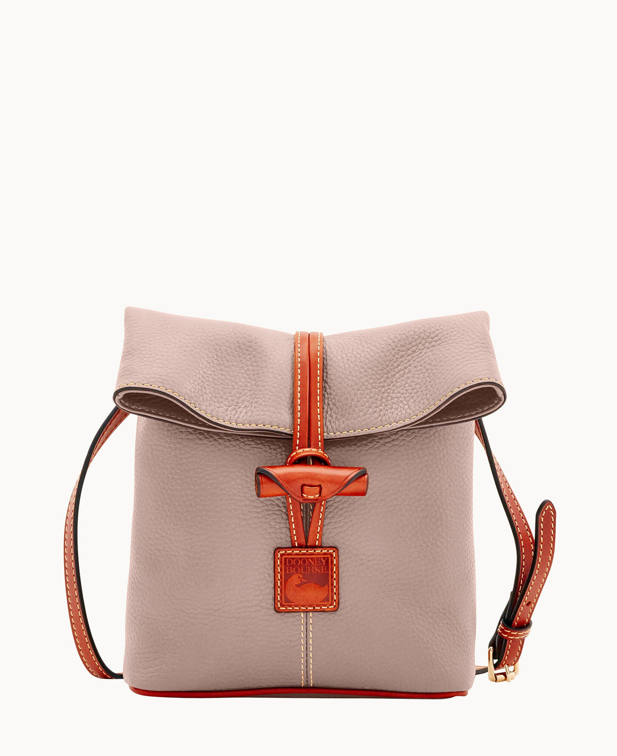 Pebble Grain Toggle Crossbody