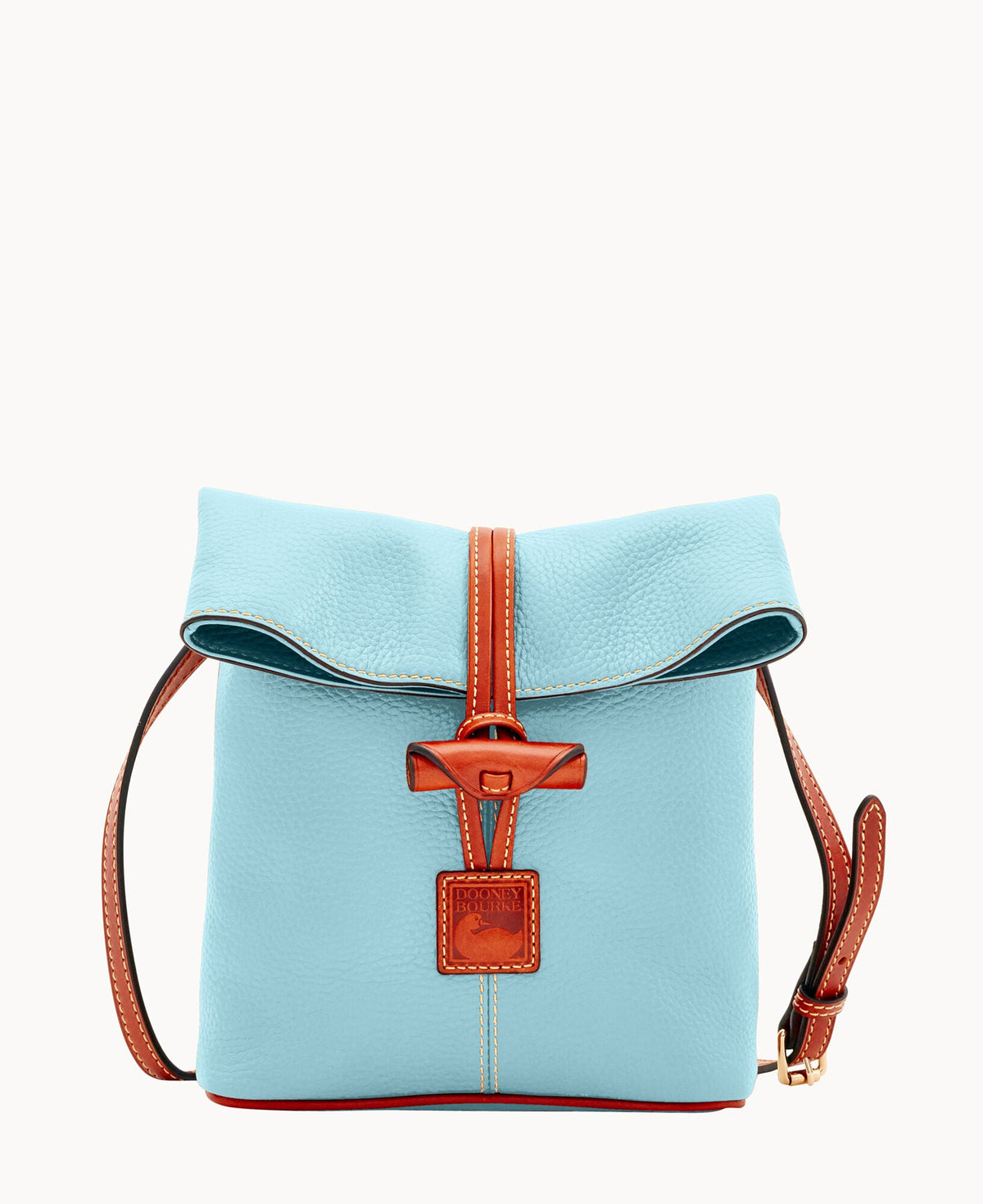 Pebble Grain Toggle Crossbody