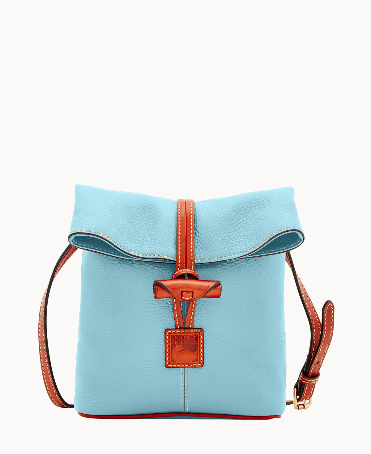 Pebble Grain Toggle Crossbody