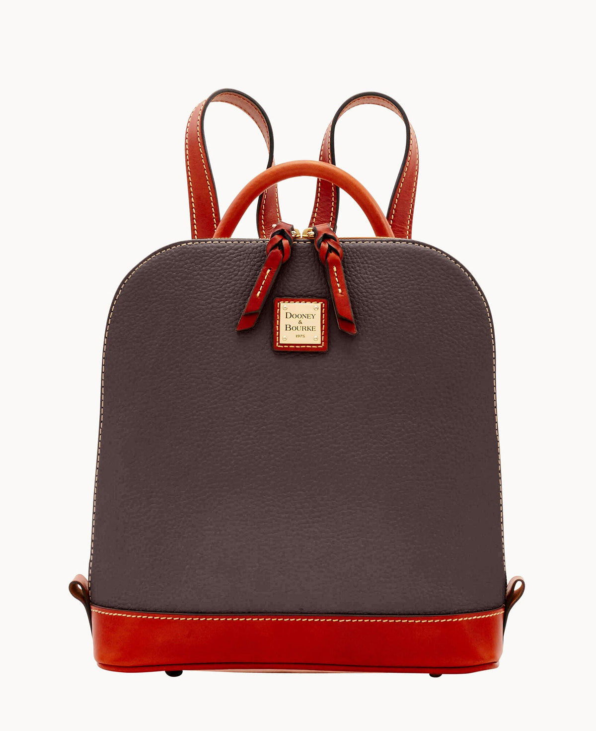 Pebble Grain Zip Pod Backpack