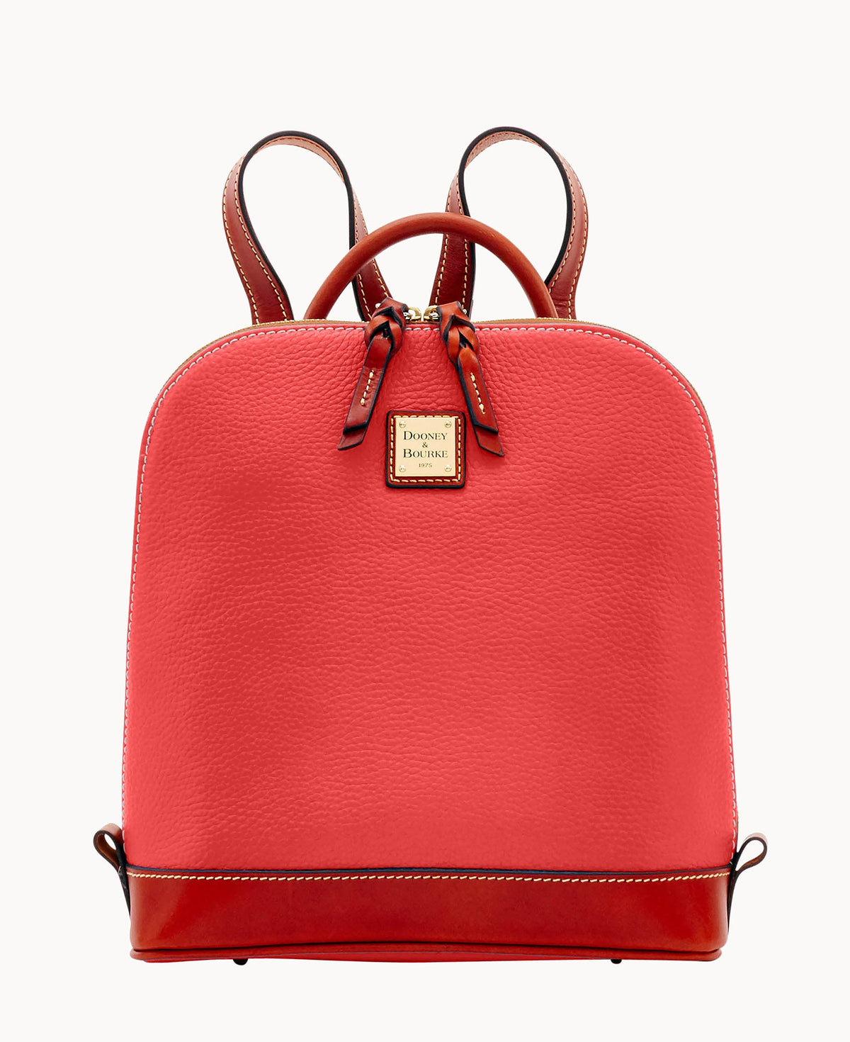 Pebble Grain Zip Pod Backpack