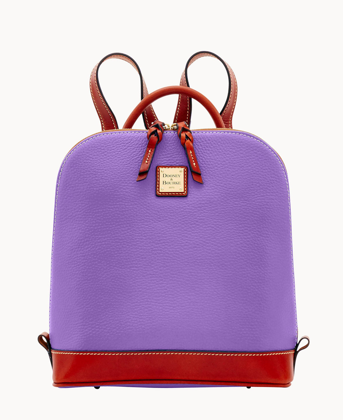 Pebble Grain Zip Pod Backpack
