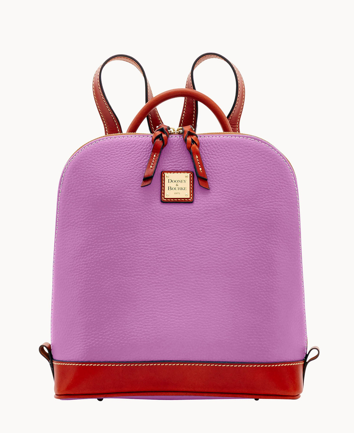 Pebble Grain Zip Pod Backpack