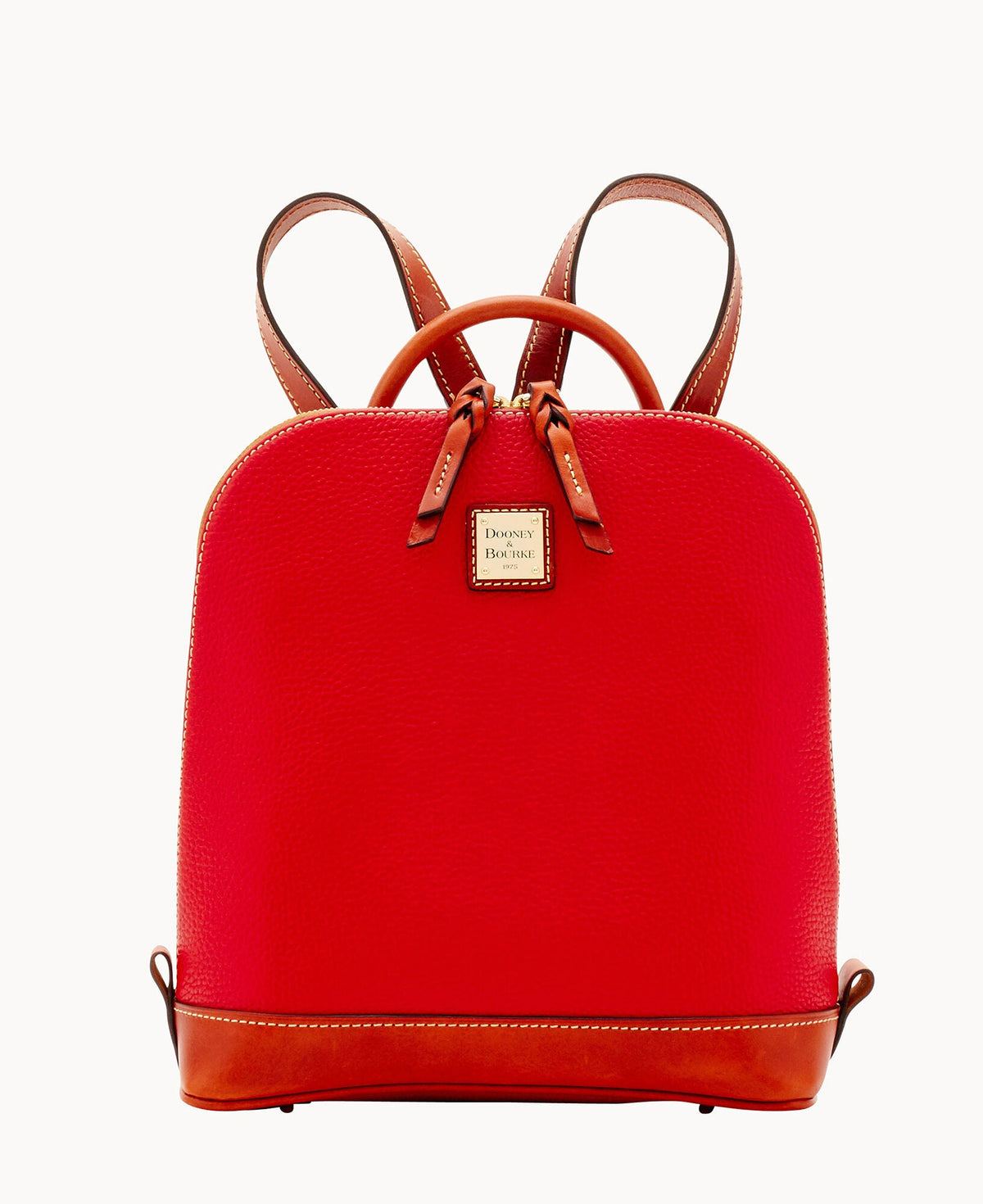 Pebble Grain Zip Pod Backpack