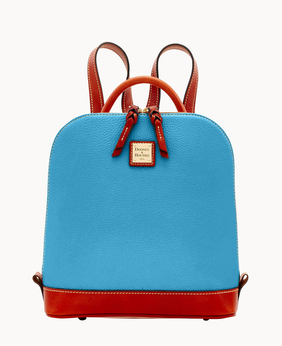 Pebble Grain Zip Pod Backpack