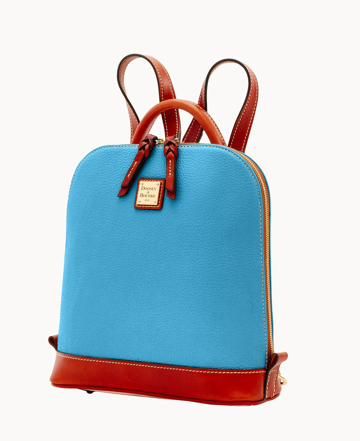 Pebble Grain Zip Pod Backpack