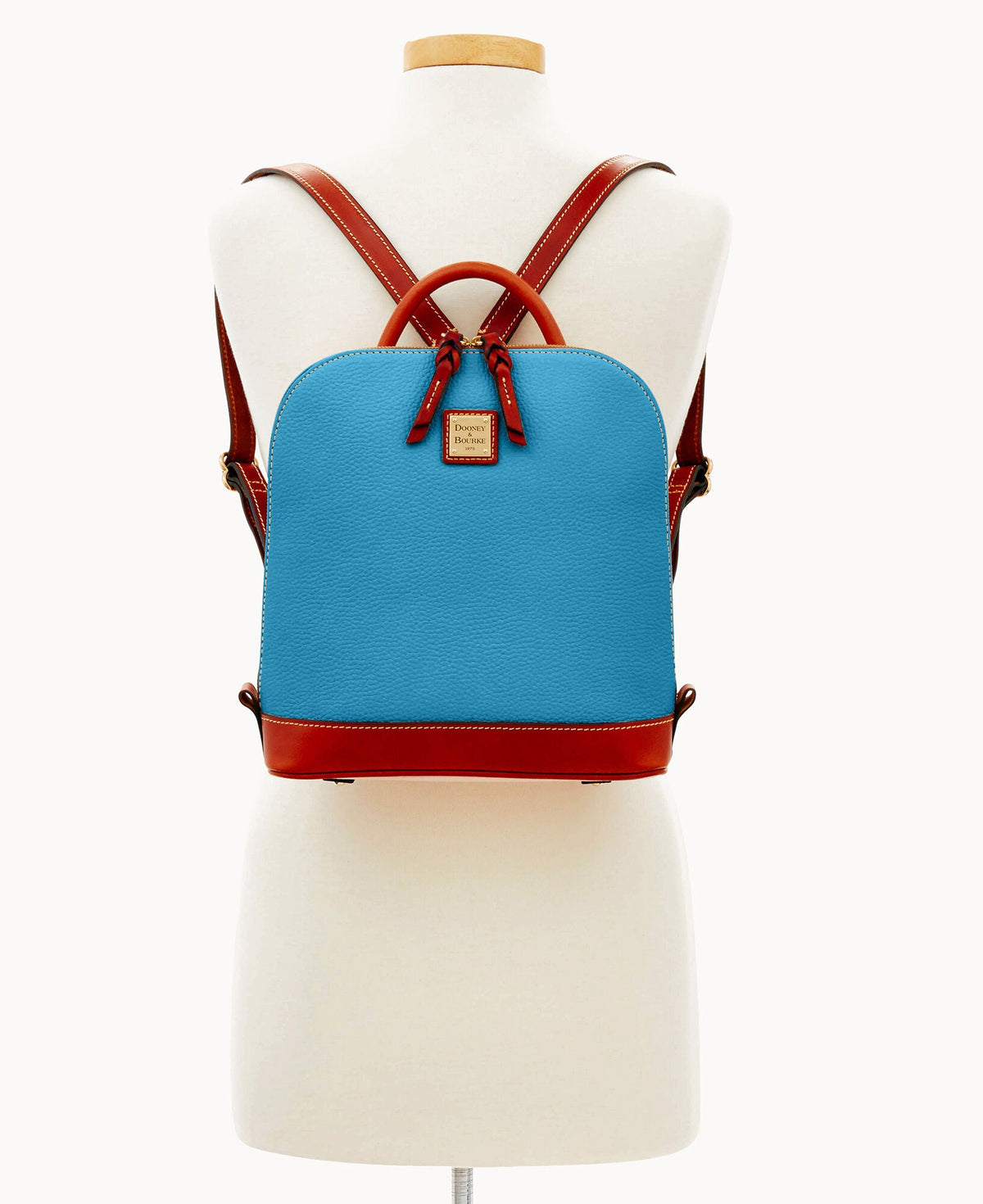 Pebble Grain Zip Pod Backpack