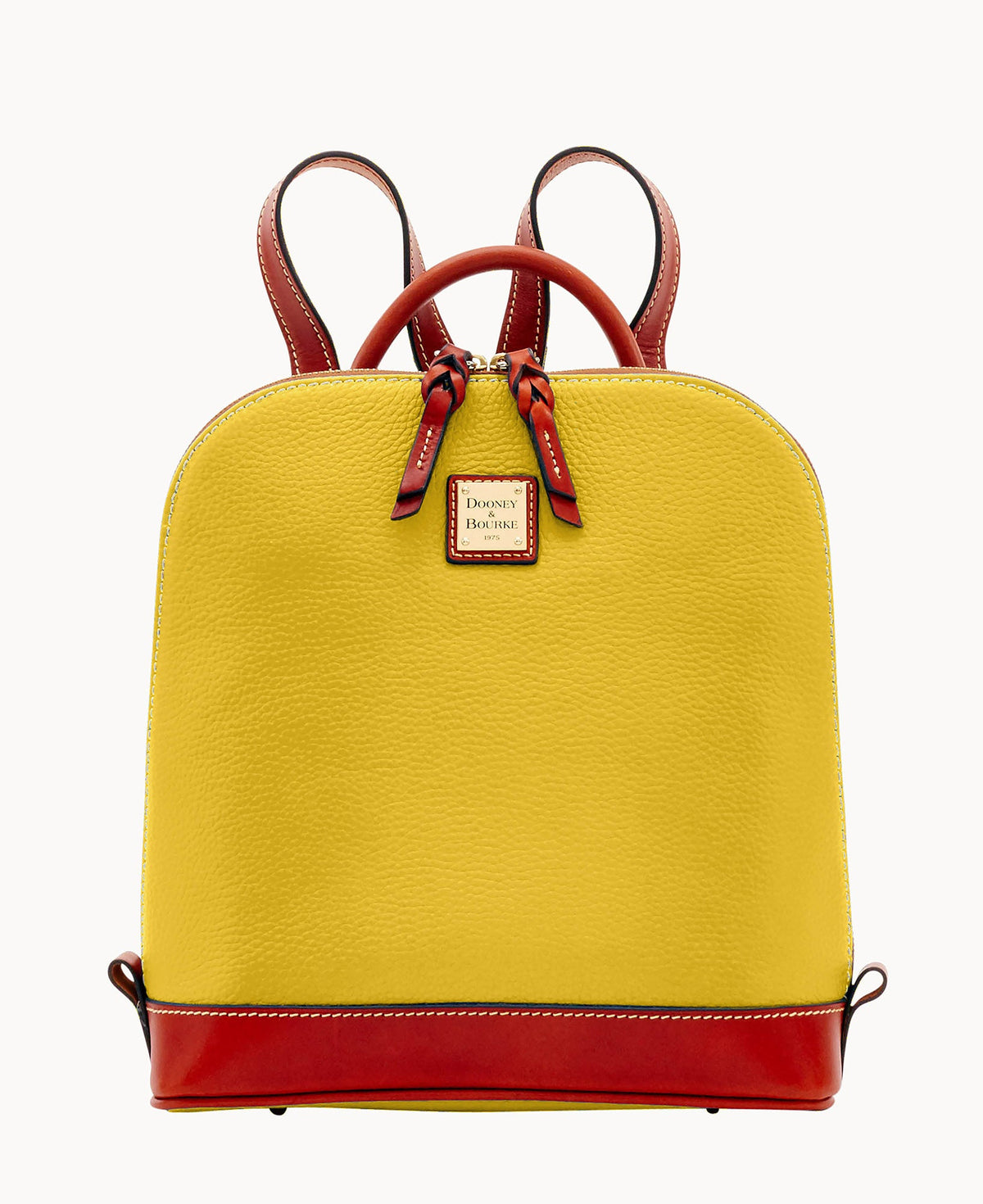 Pebble Grain Zip Pod Backpack