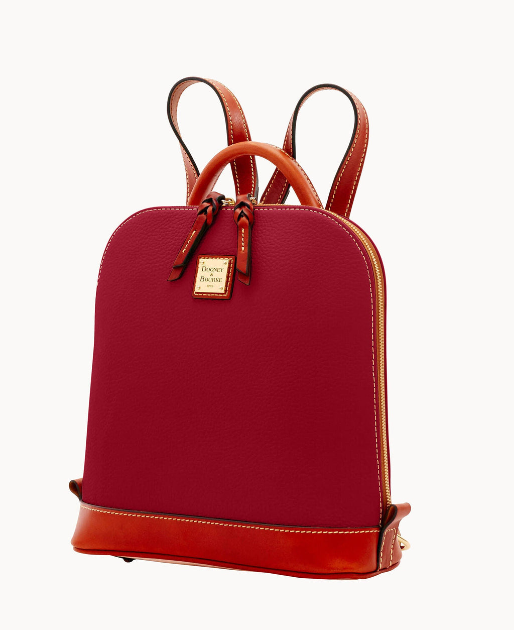 Pebble Grain Zip Pod Backpack