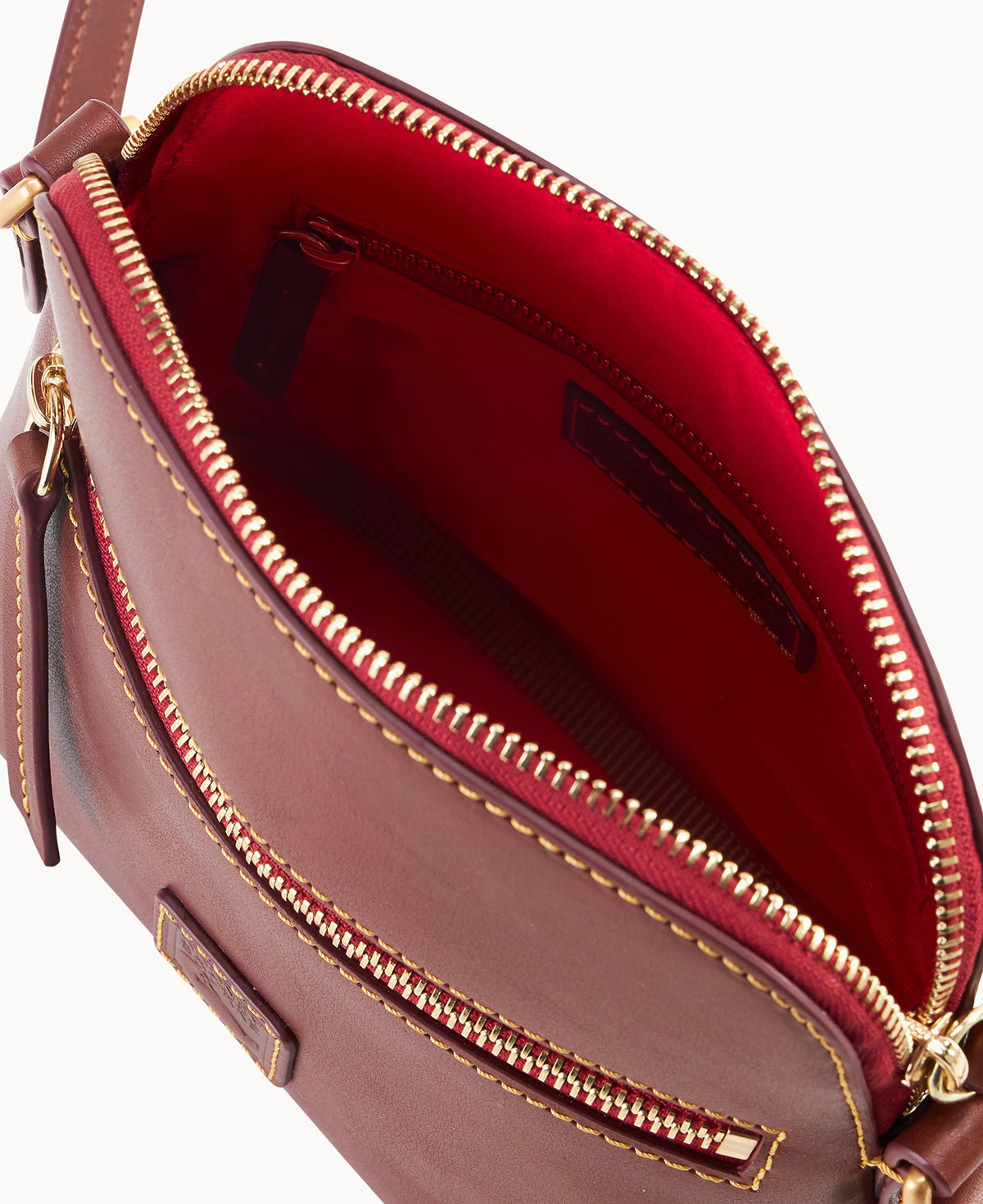 Florentine Zip Domed Crossbody