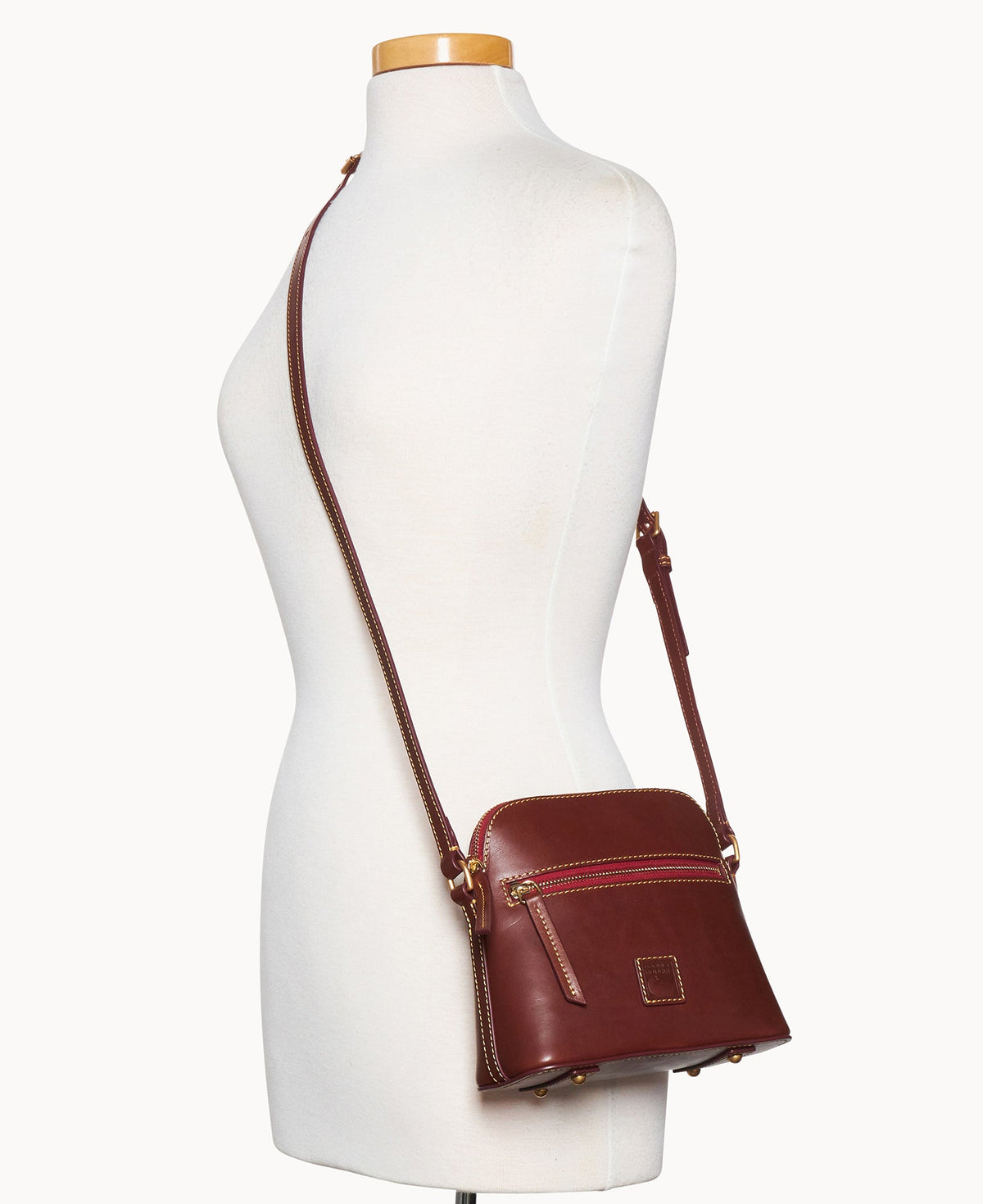 Florentine Zip Domed Crossbody