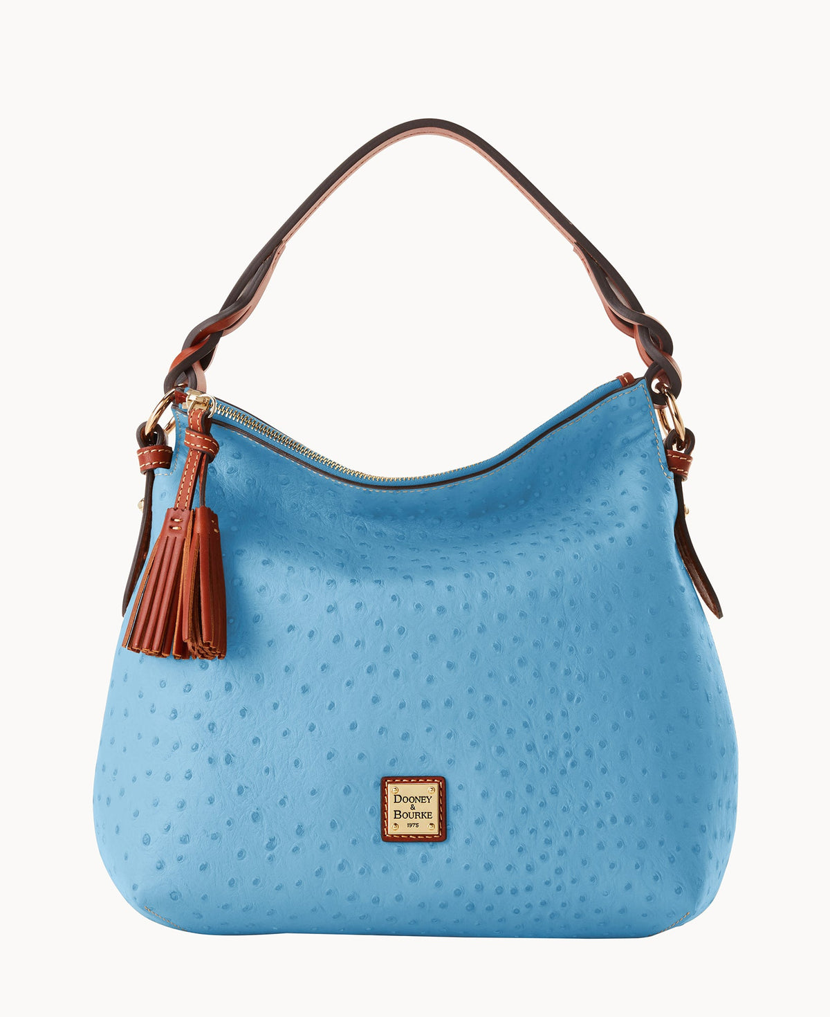 Ostrich Twist Strap Hobo