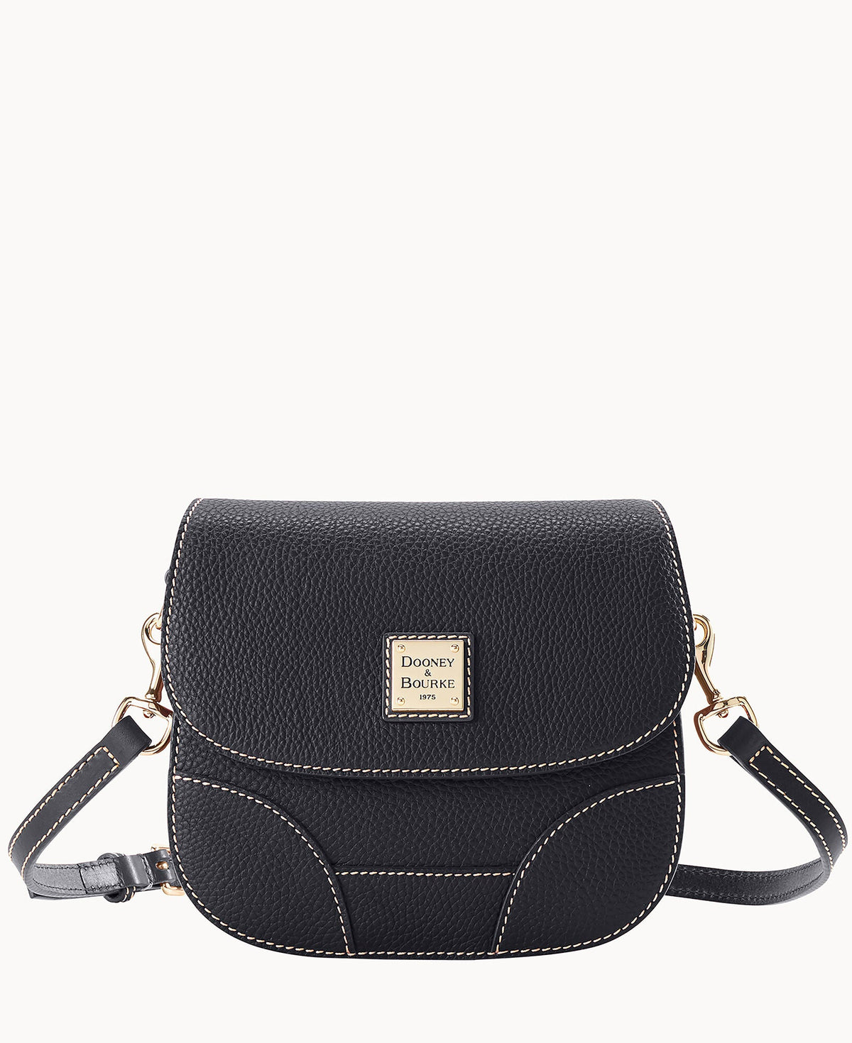Pebble Grain Saddle Bag