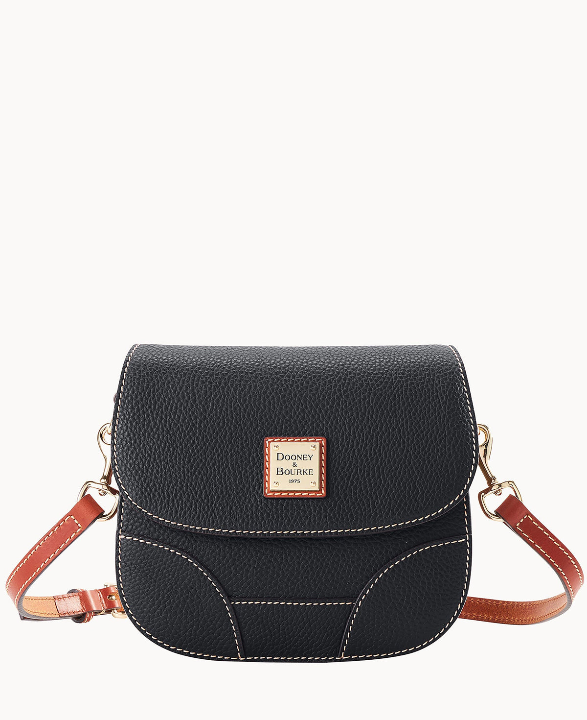Pebble Grain Saddle Bag