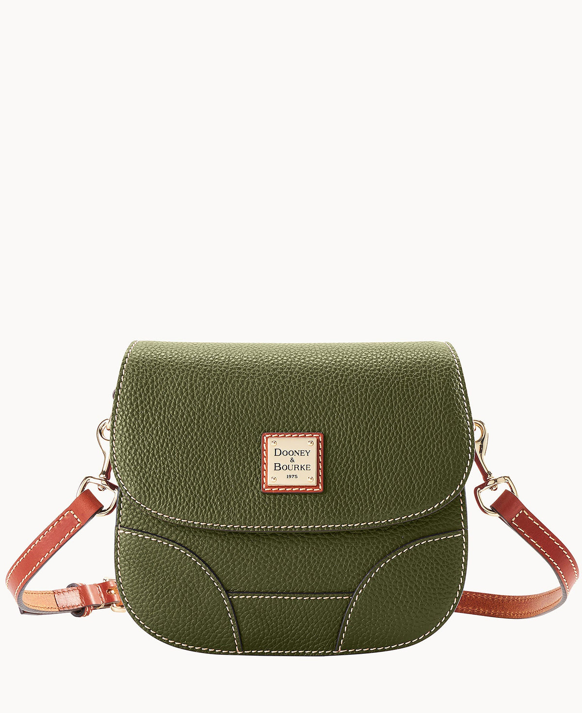 Pebble Grain Saddle Bag