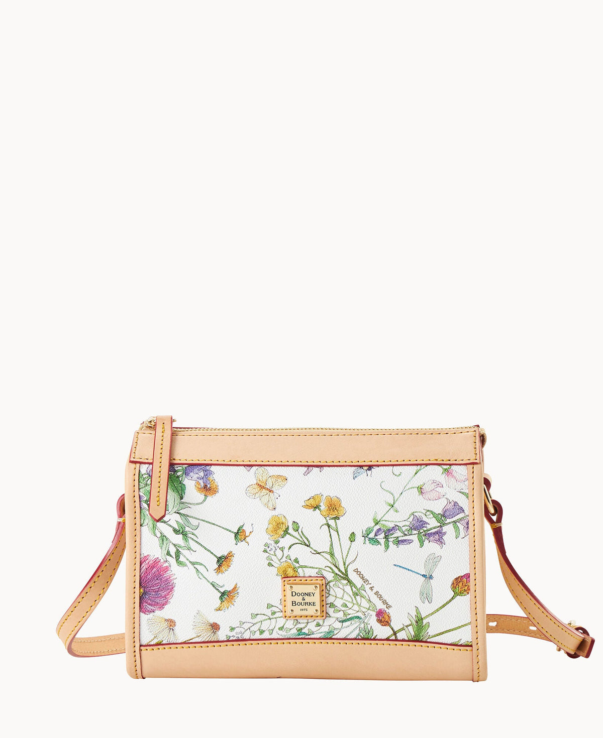 Botanical Zip Crossbody