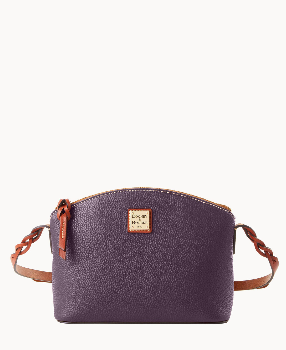 Pebble Grain Penny Crossbody