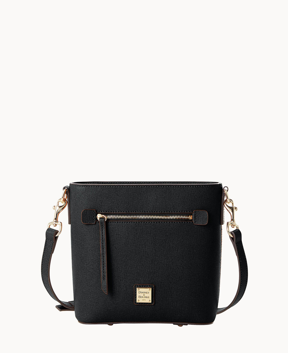 Saffiano Small Zip Crossbody