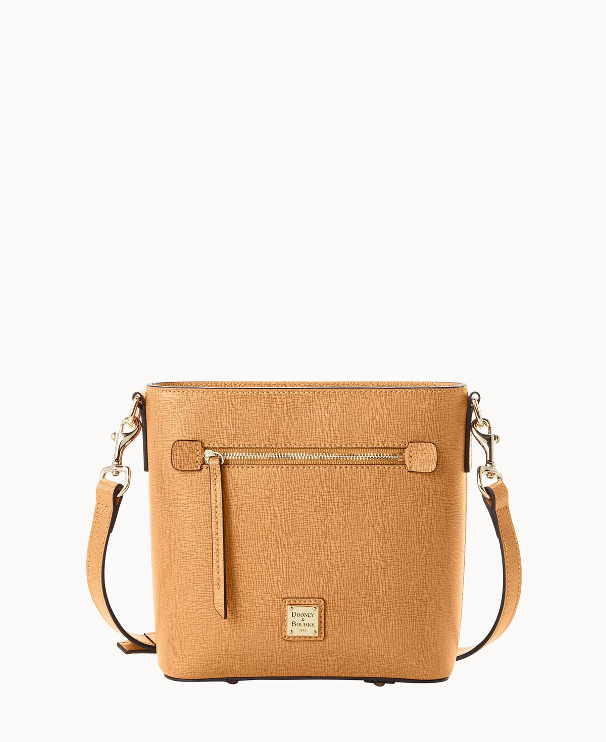 Saffiano Small Zip Crossbody