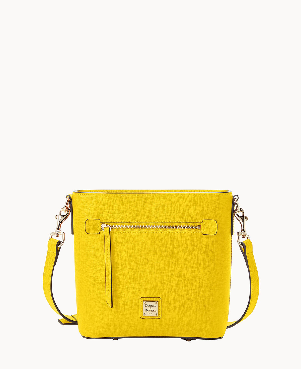 Saffiano Small Zip Crossbody