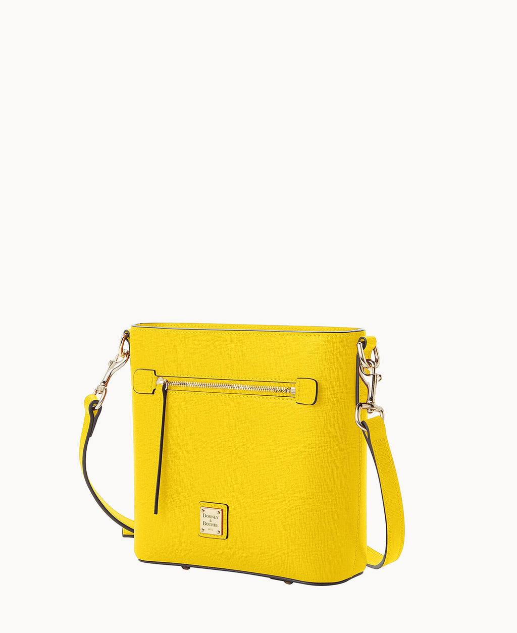 Saffiano Small Zip Crossbody