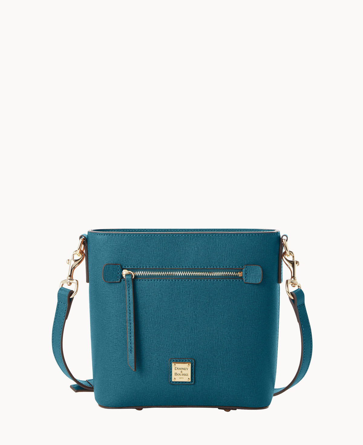 Saffiano Small Zip Crossbody