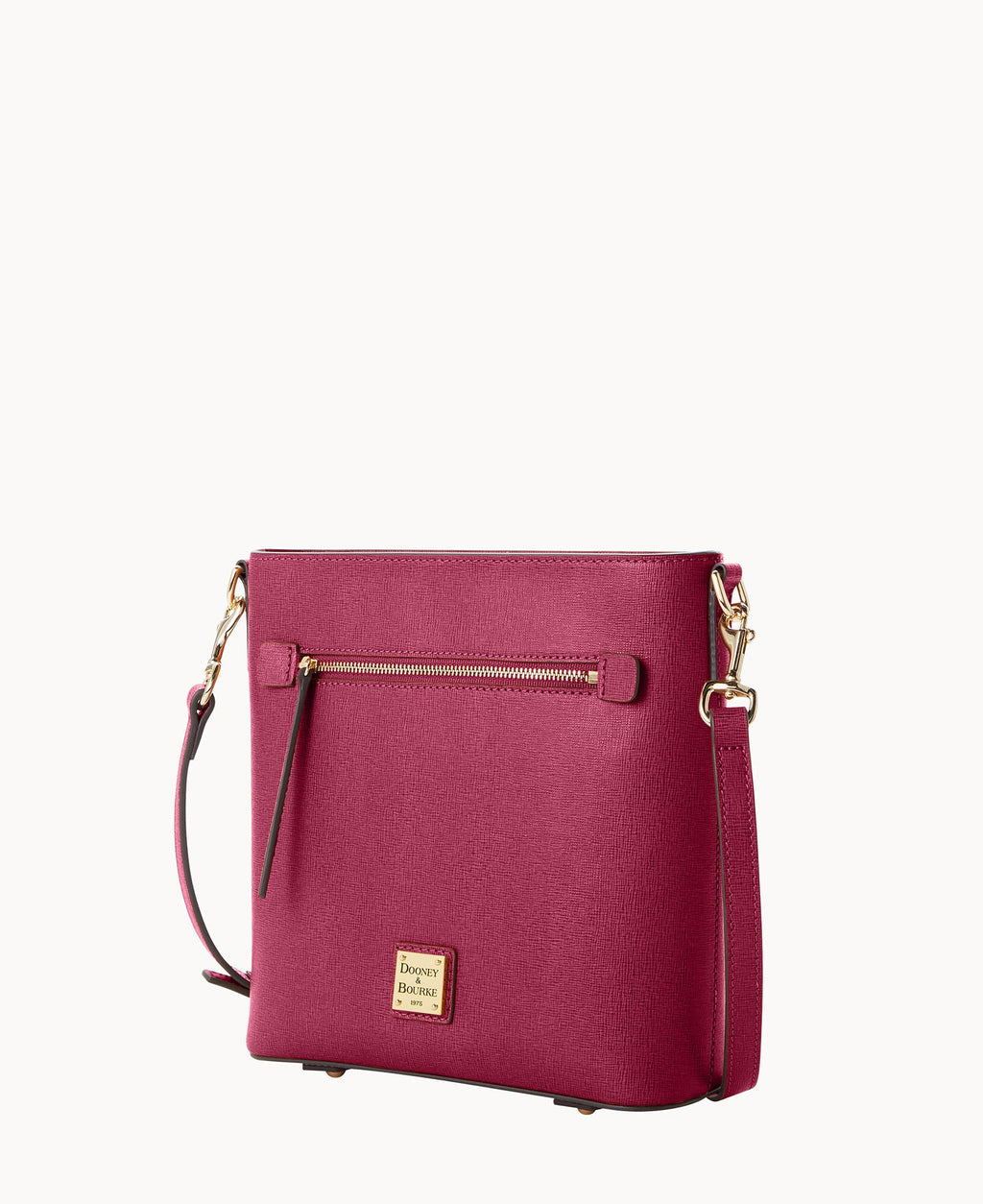 Saffiano Zip Crossbody