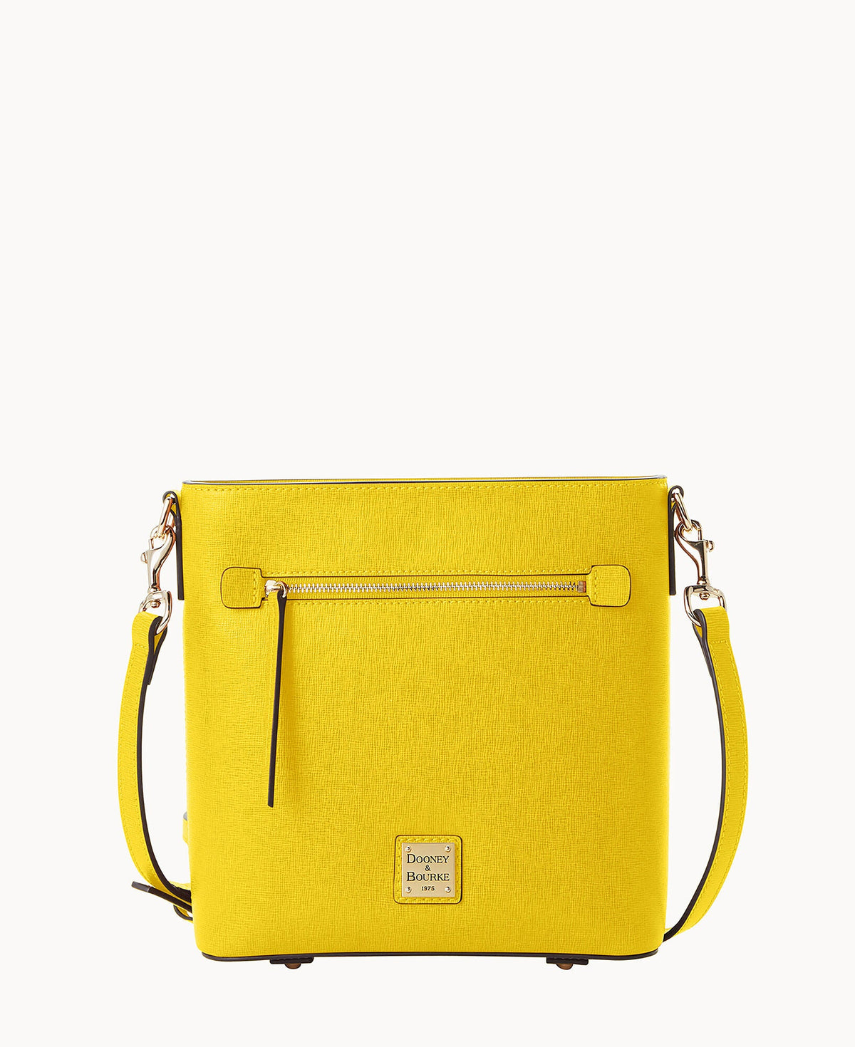 Saffiano Zip Crossbody