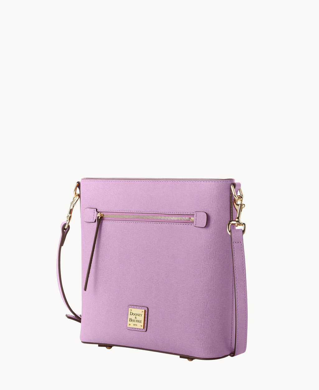 Saffiano Zip Crossbody