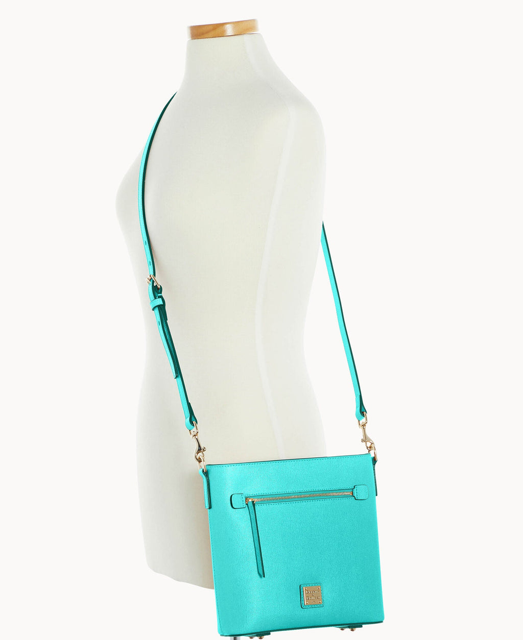 Saffiano Zip Crossbody