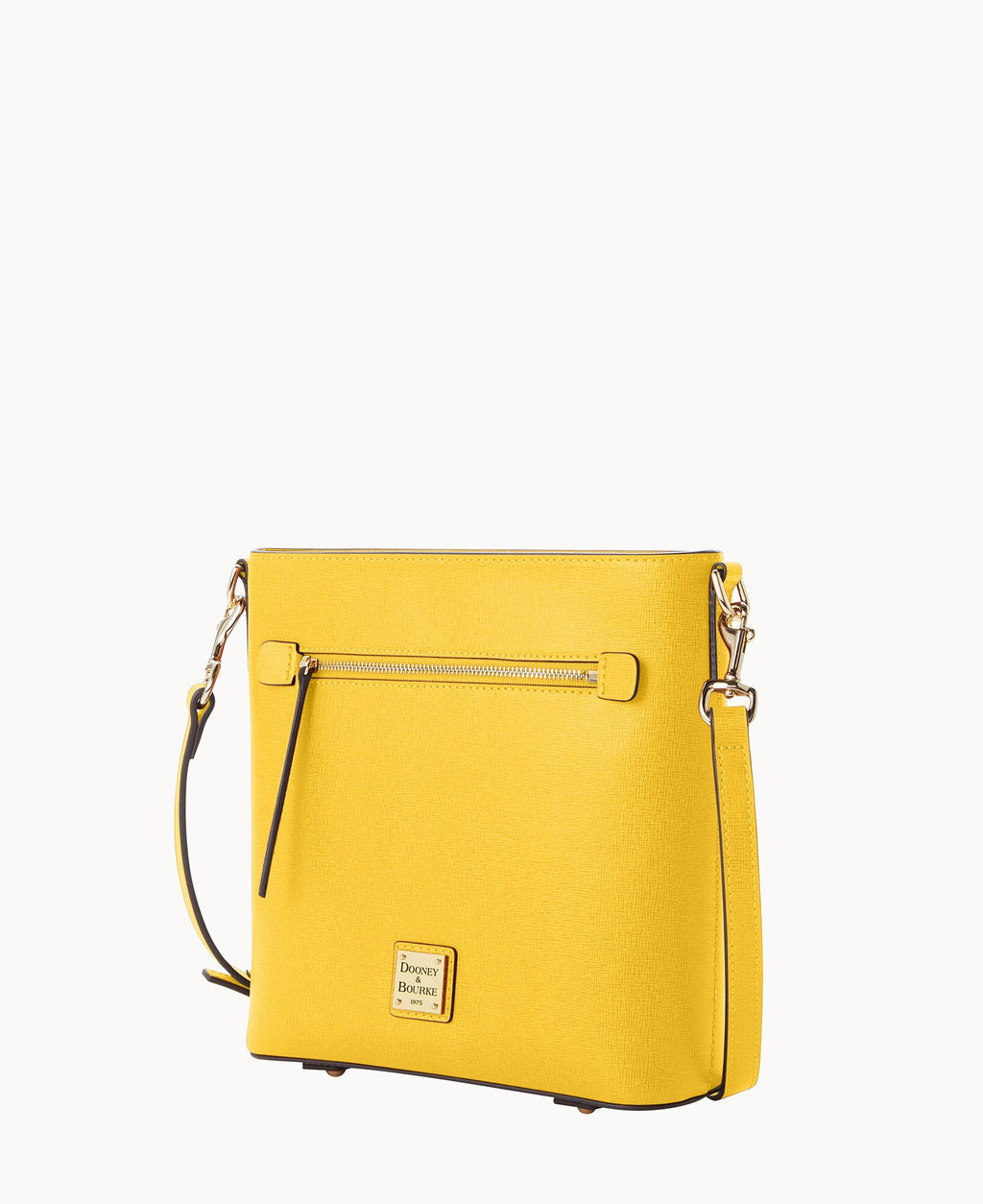 Saffiano Zip Crossbody
