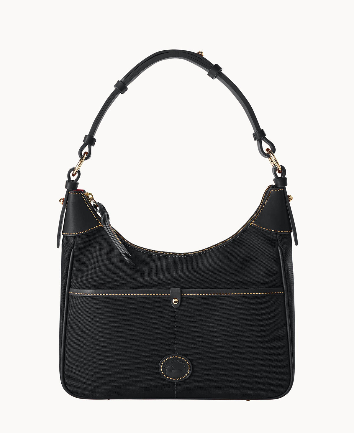 Nylon Small Rebecca Hobo