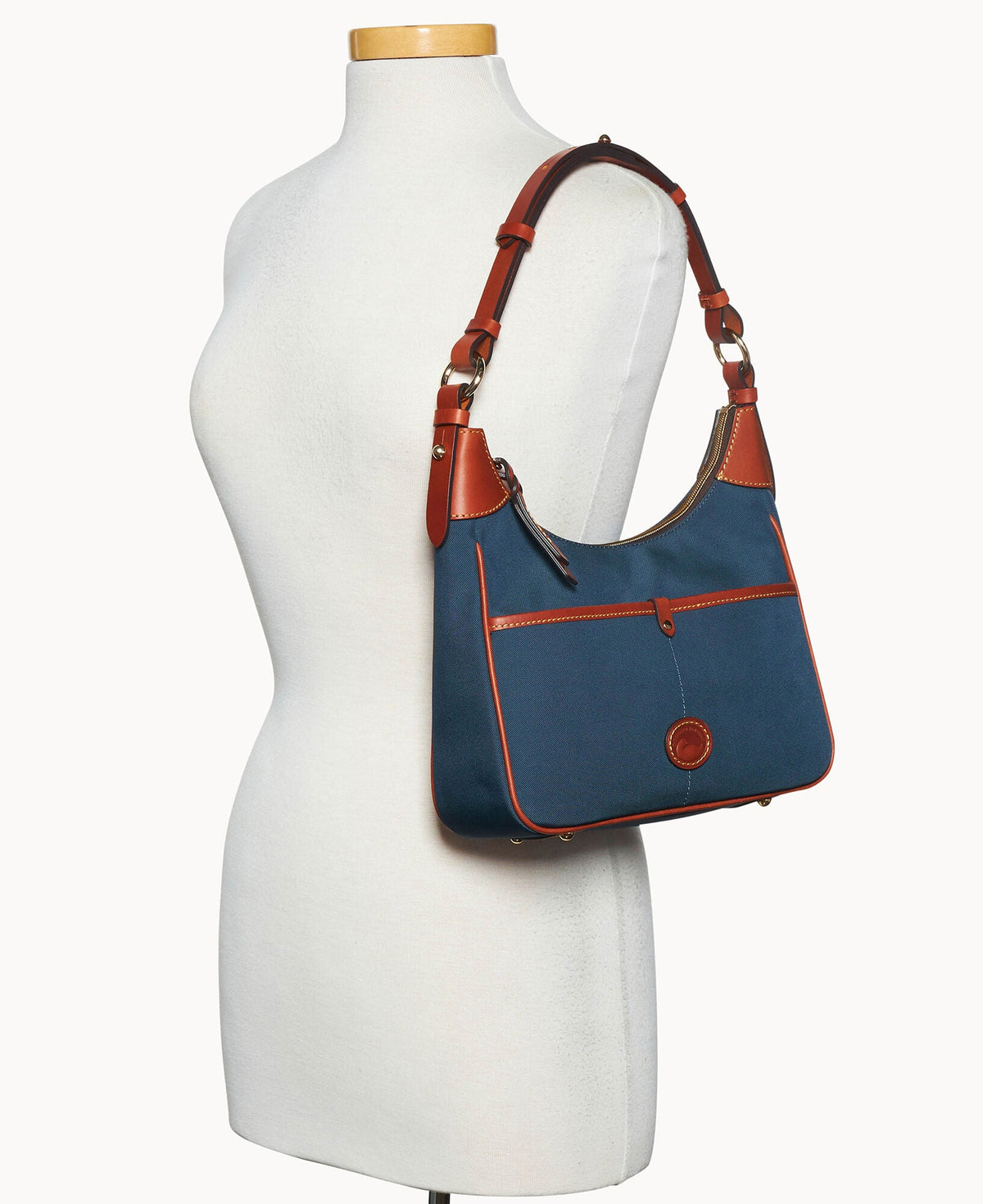 Nylon Small Rebecca Hobo