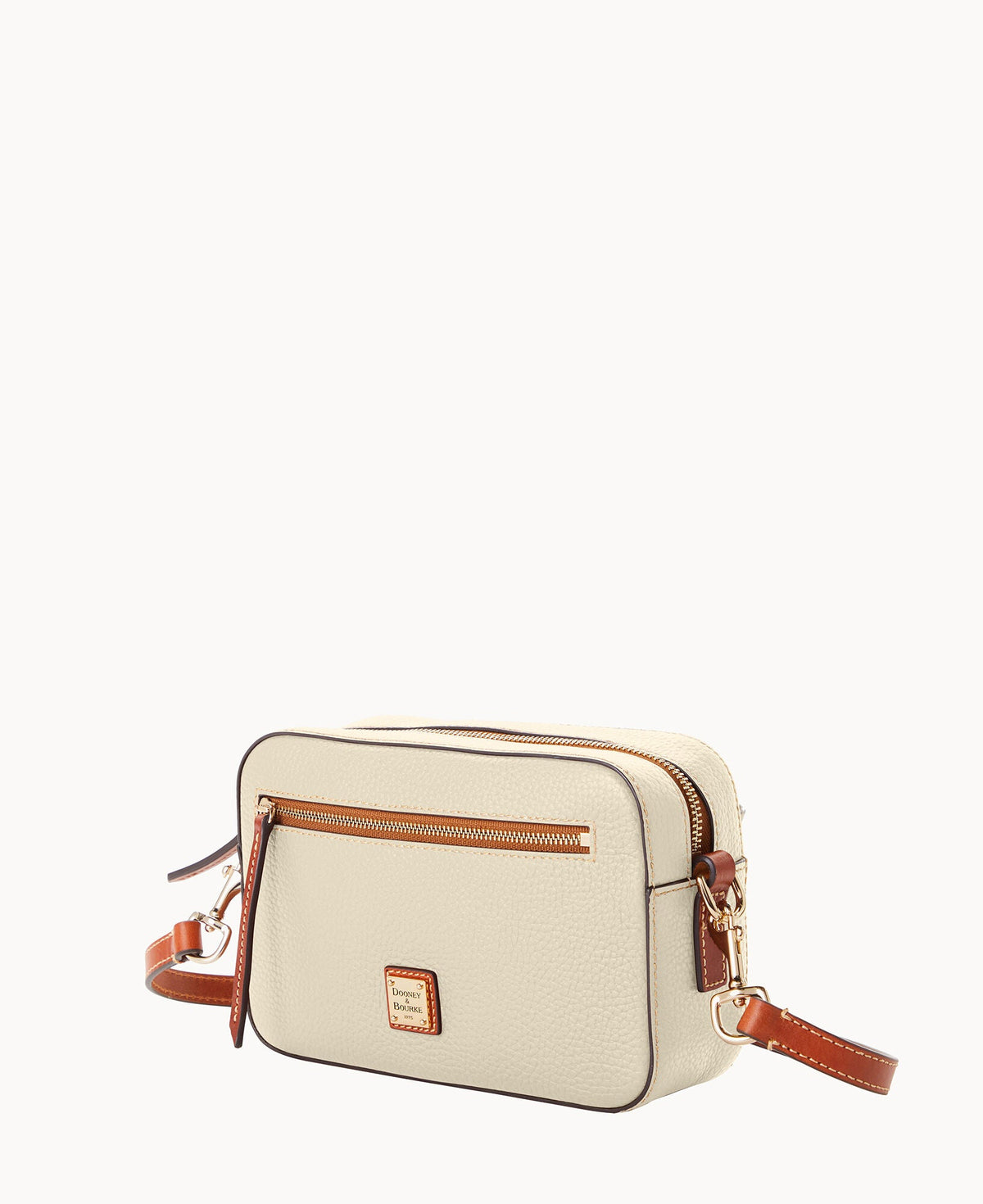 Pebble Grain Camera Zip Crossbody