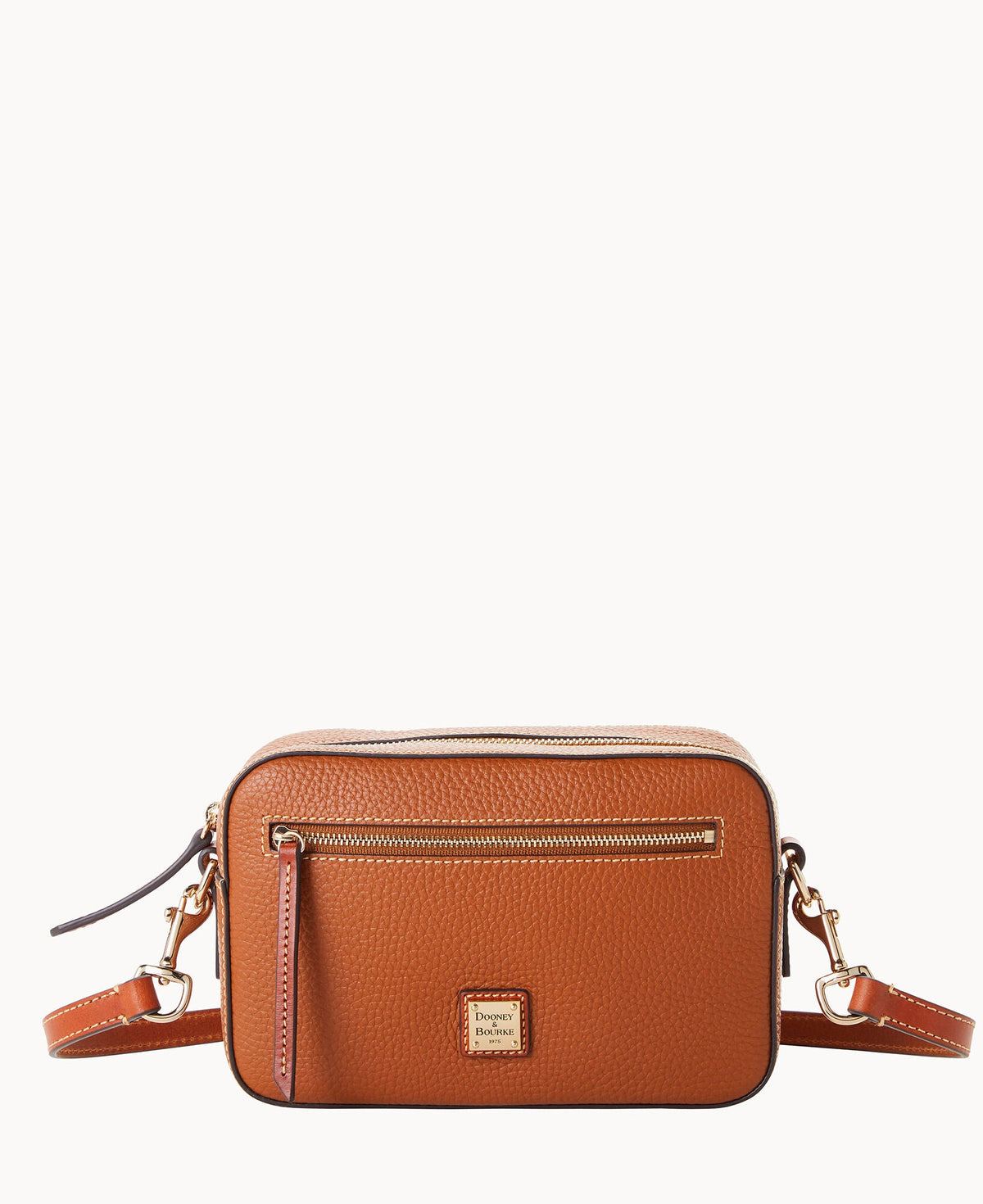 Pebble Grain Camera Zip Crossbody