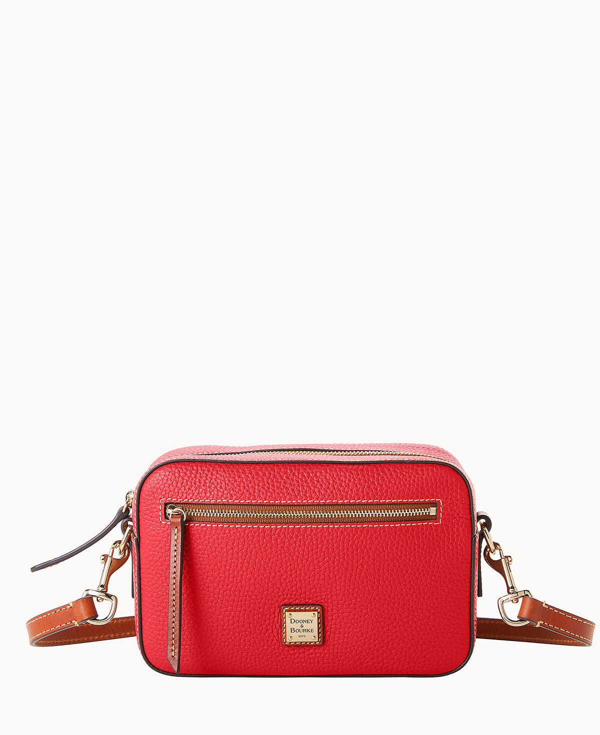 Pebble Grain Camera Zip Crossbody