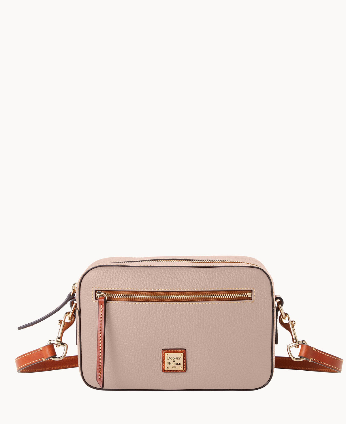 Pebble Grain Camera Zip Crossbody
