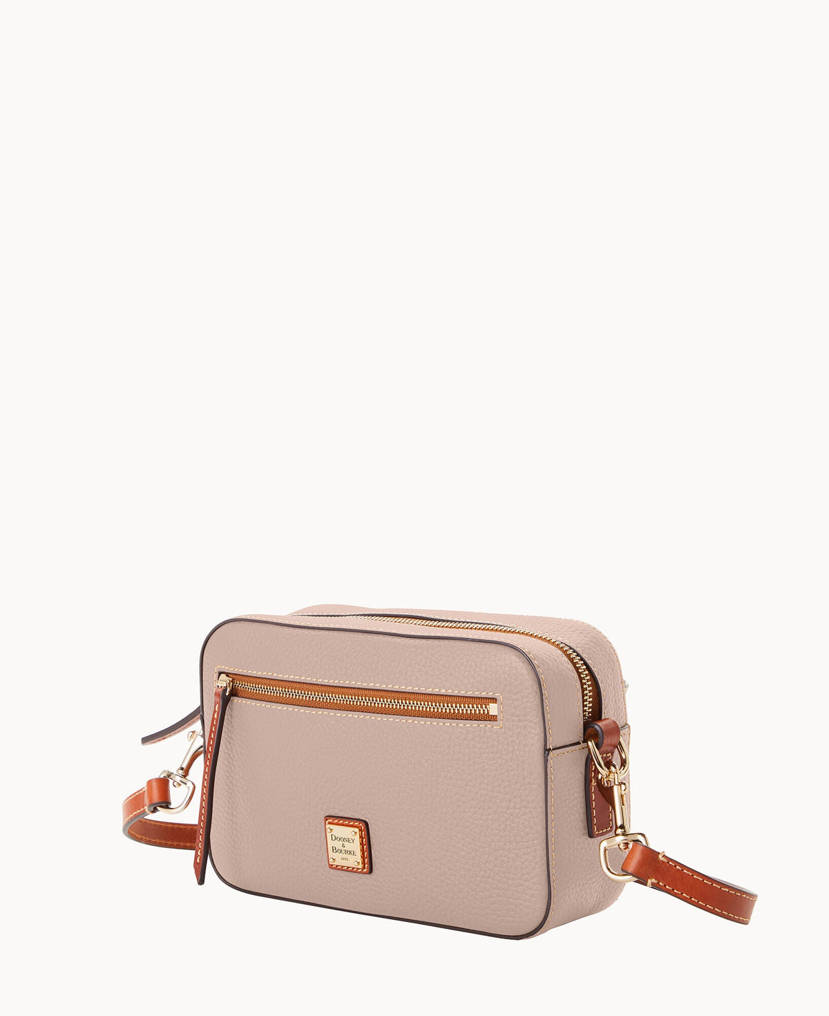 Pebble Grain Camera Zip Crossbody