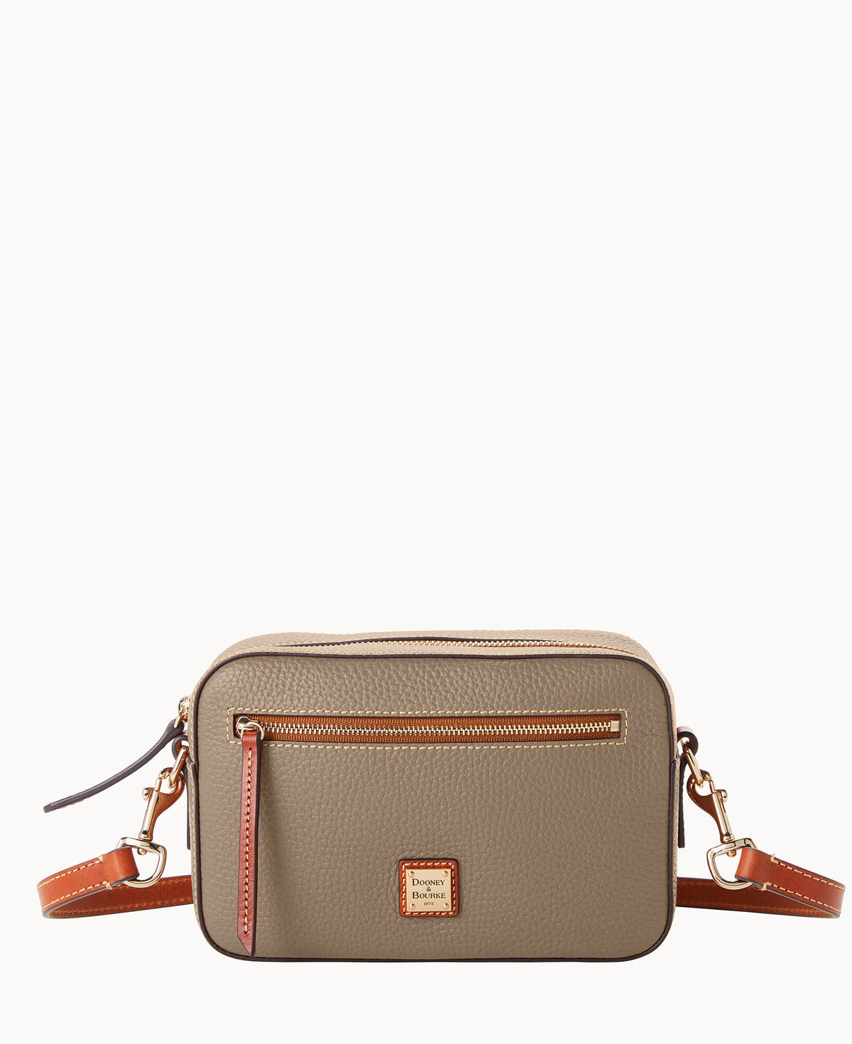 Pebble Grain Camera Zip Crossbody