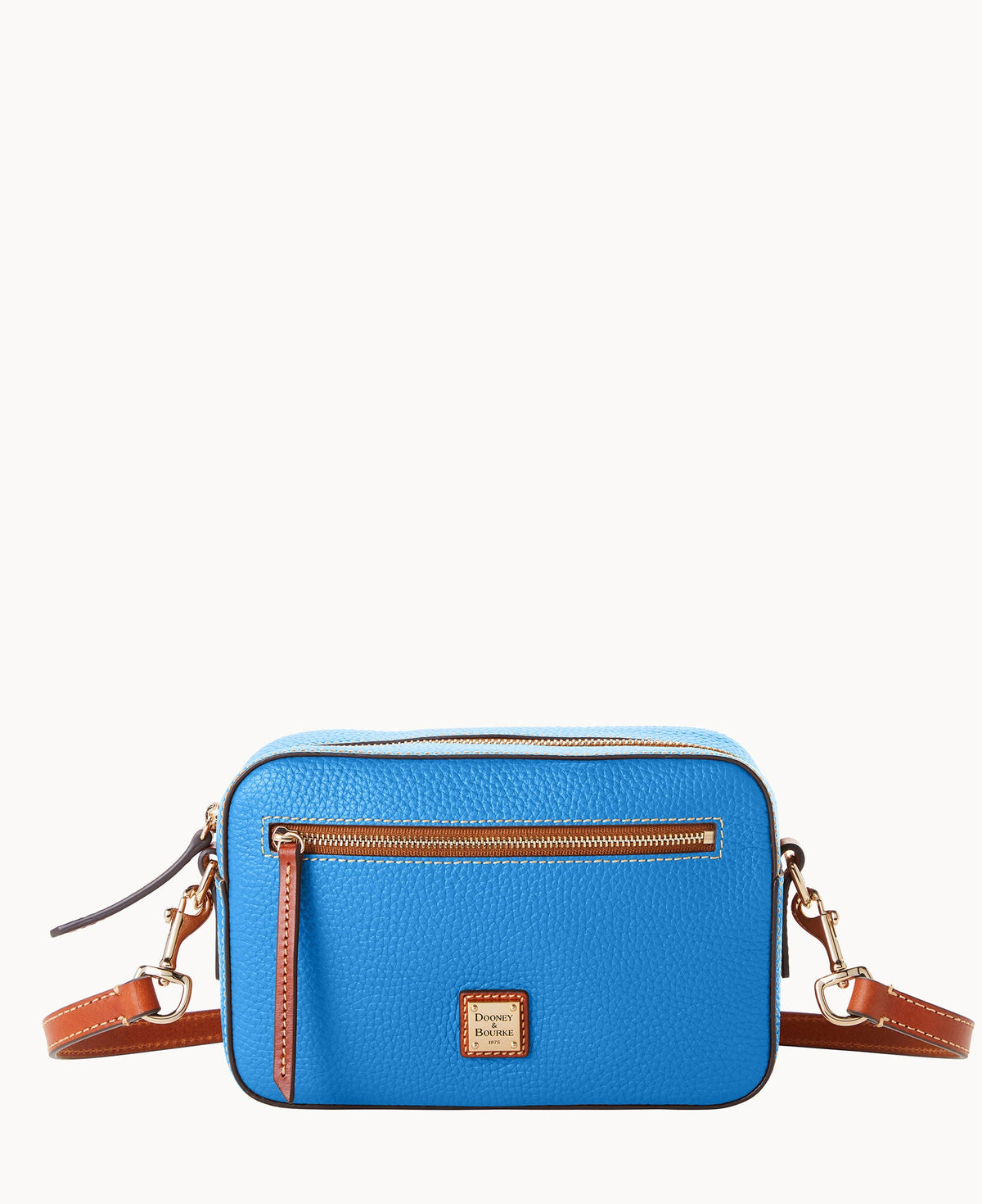 Pebble Grain Camera Zip Crossbody