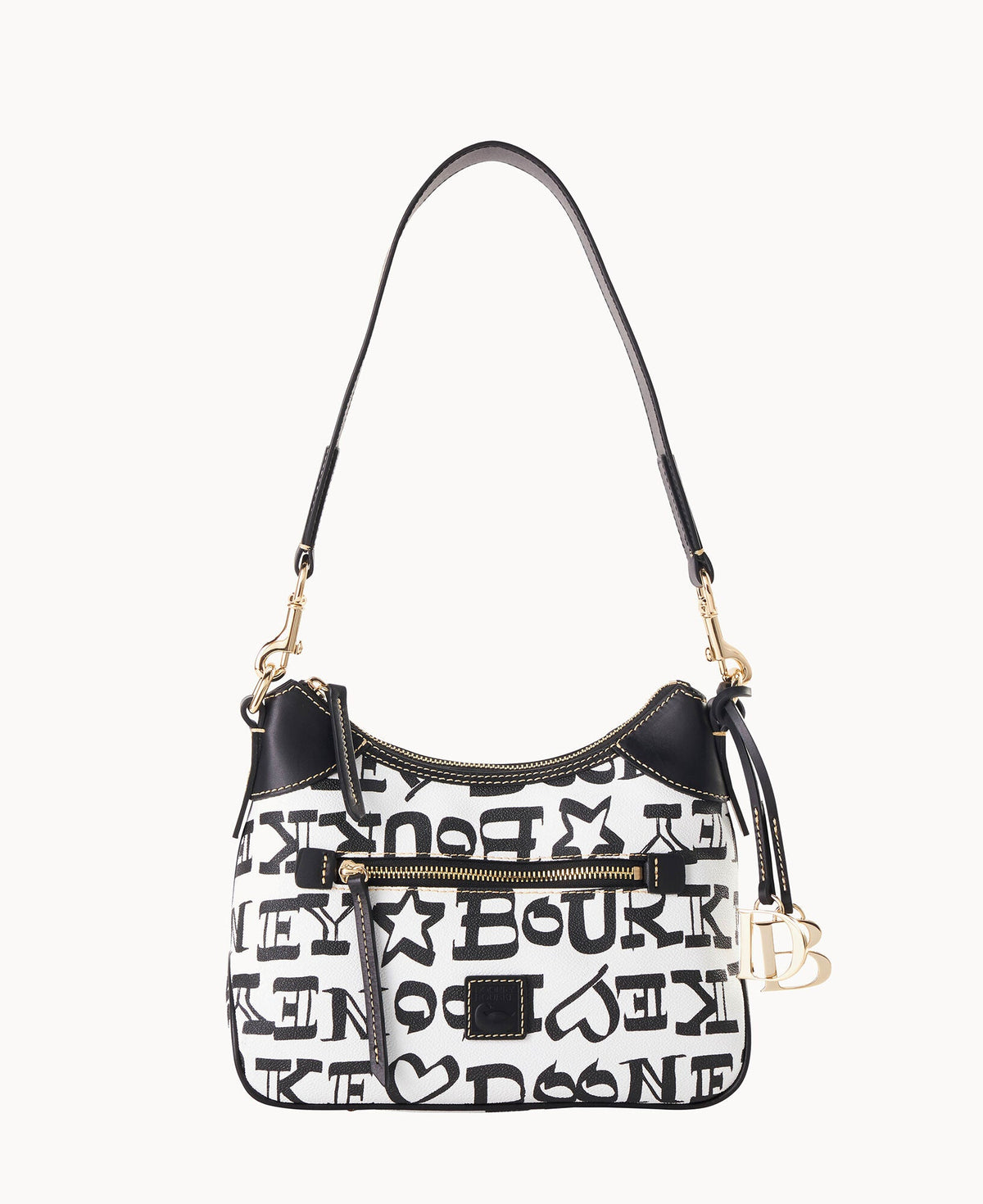 Doodle II Coated Cotton Small Hobo